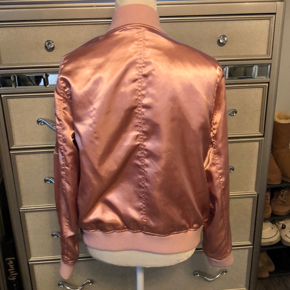 Pink Varsity Jacket - Picture 5 of 9